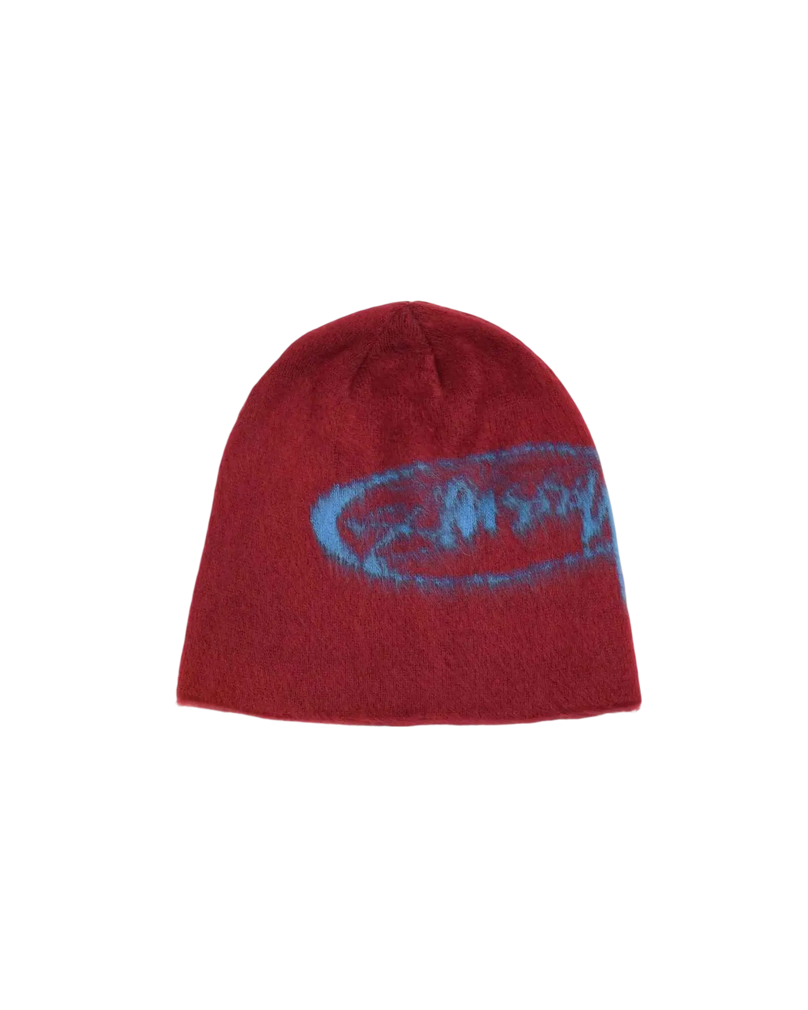 Stussy Skullcap Brushed Oval Stock Red - One size