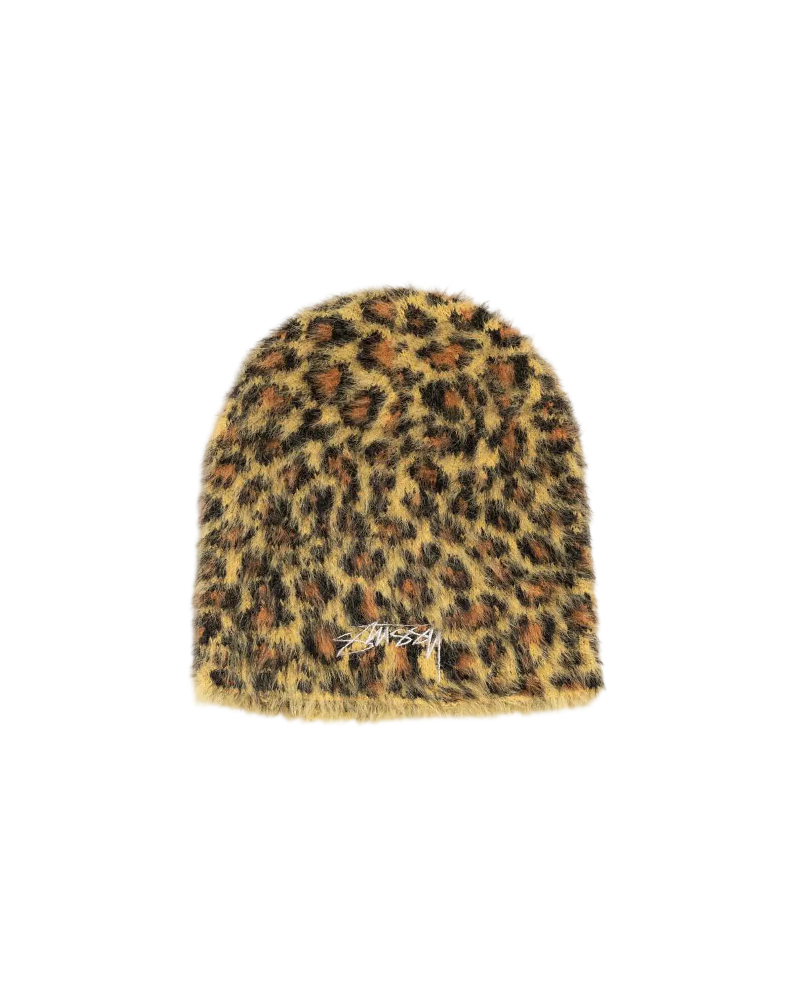 Stussy Skullcap Leopard Brown - One size