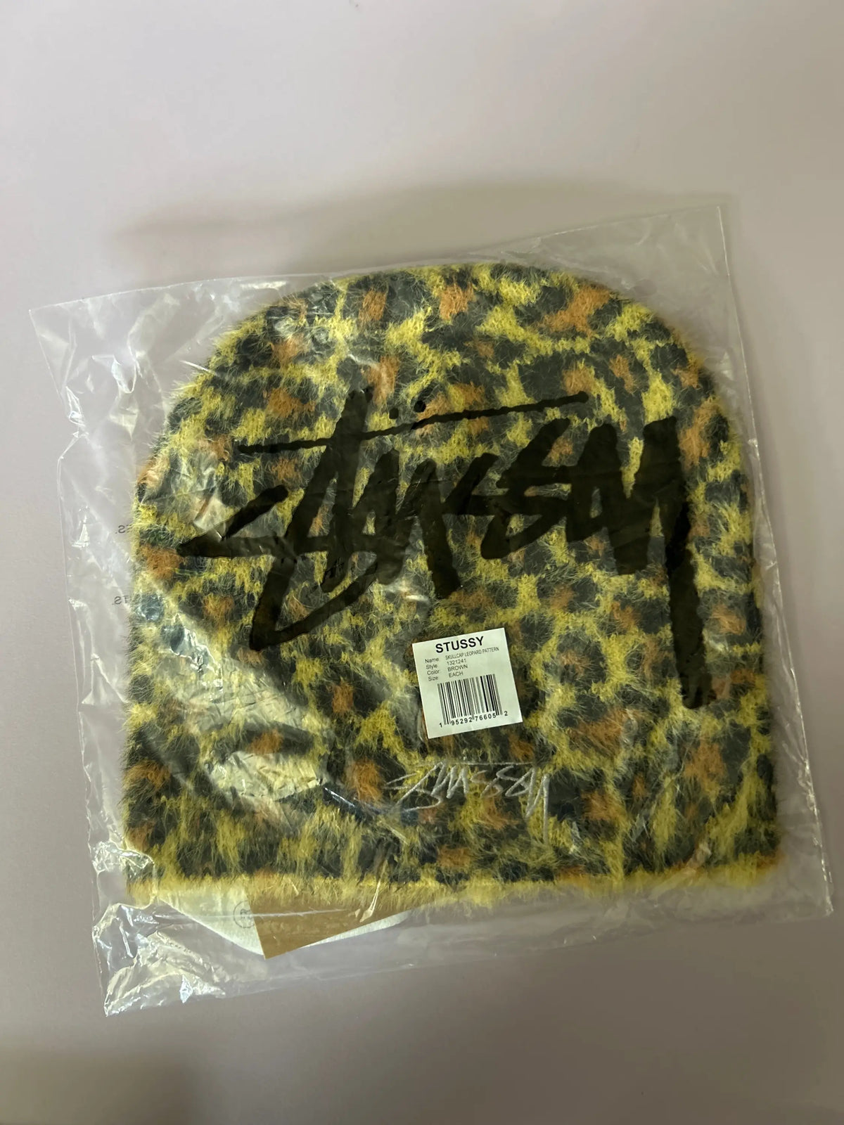 Stussy Skullcap Leopard Brown