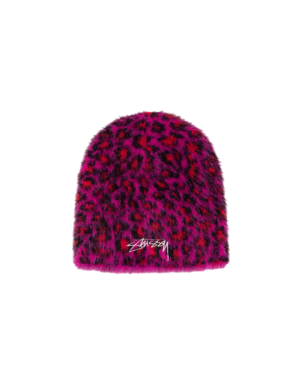 Stussy Skullcap Leopard Pink - One size