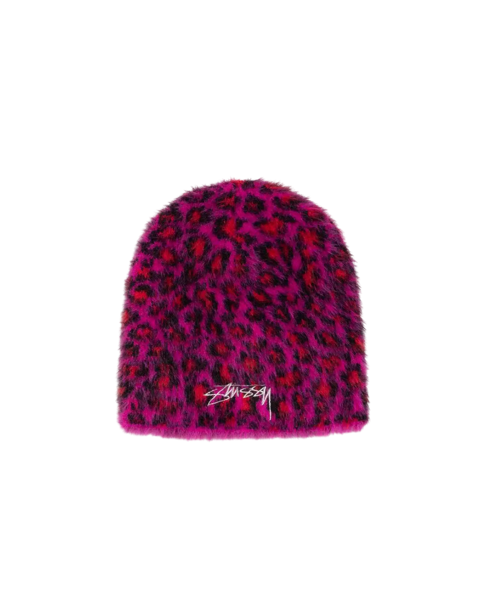 Stussy Skullcap Leopard Pink - One size