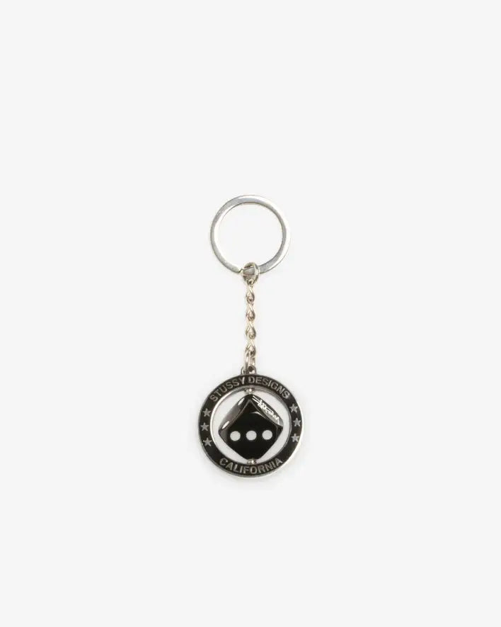 Stussy Spinning Dice Keychain - Accessory