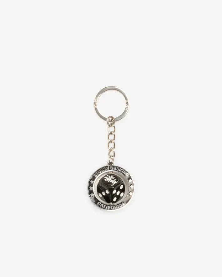 Stussy Spinning Dice Keychain - Accessory