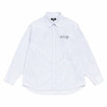 Stussy Standard Logo Long Sleeve Shirt Blue - Shirts