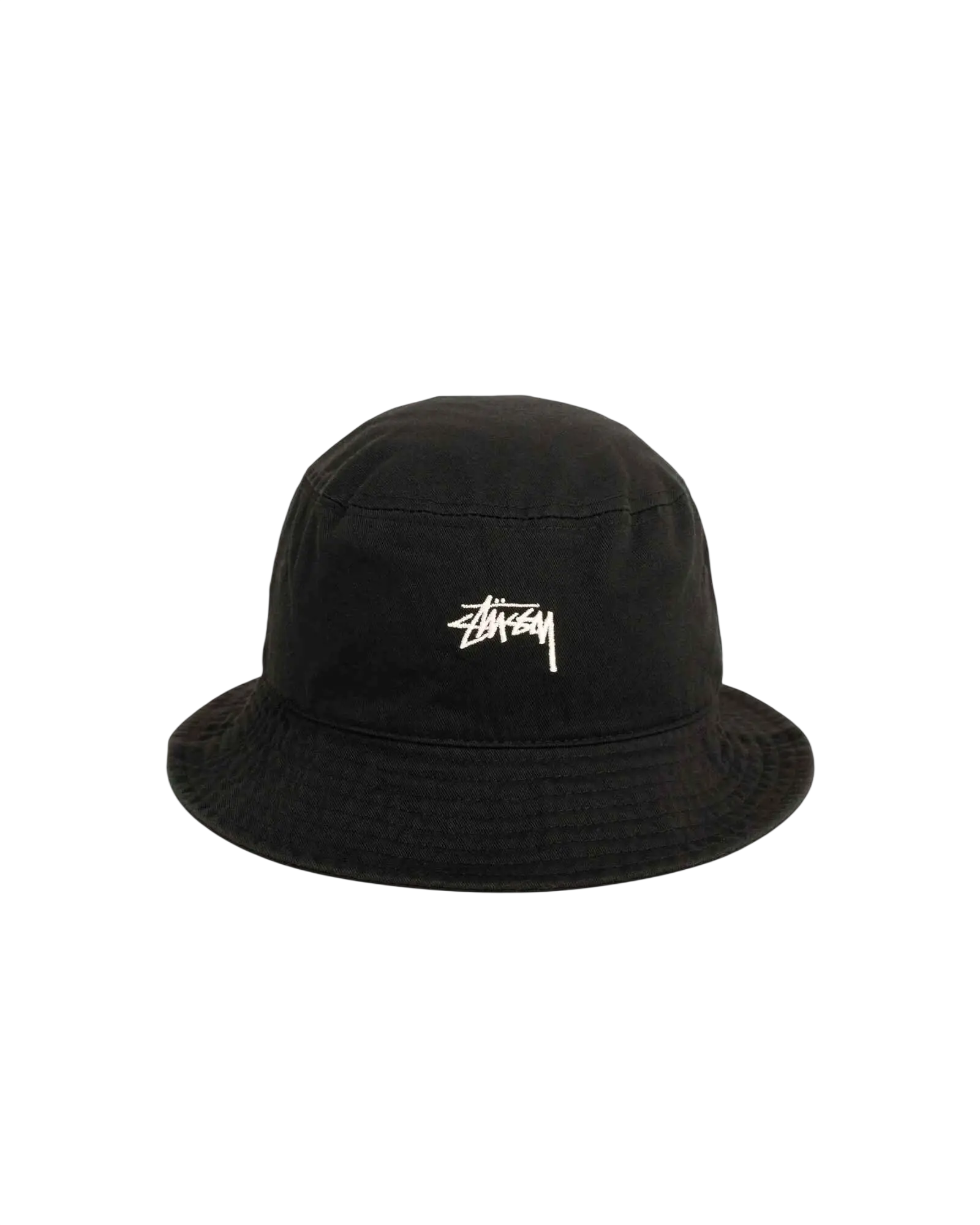 Stussy Stock Bucket Hat Black - S/M