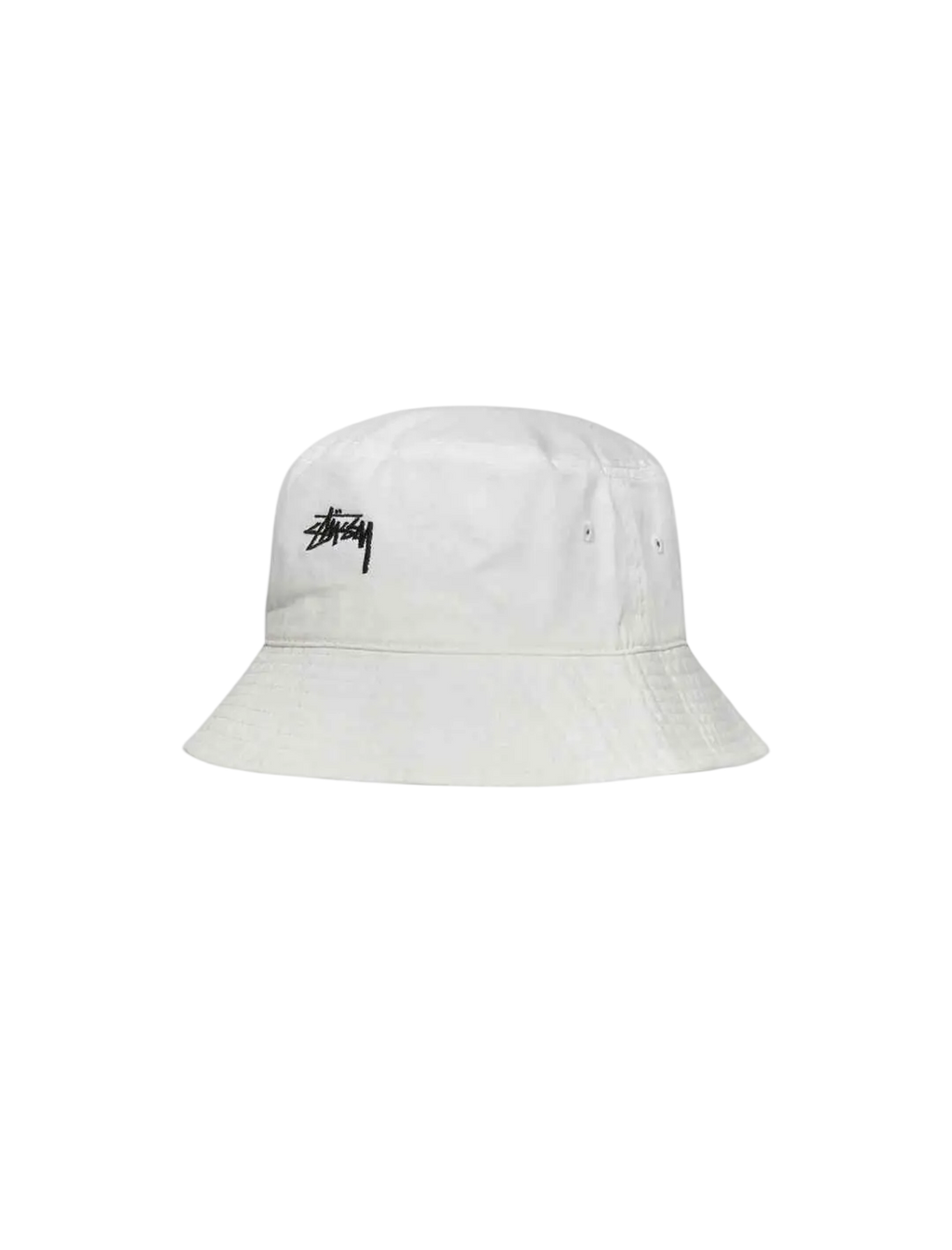Stussy Stock Bucket Hat White