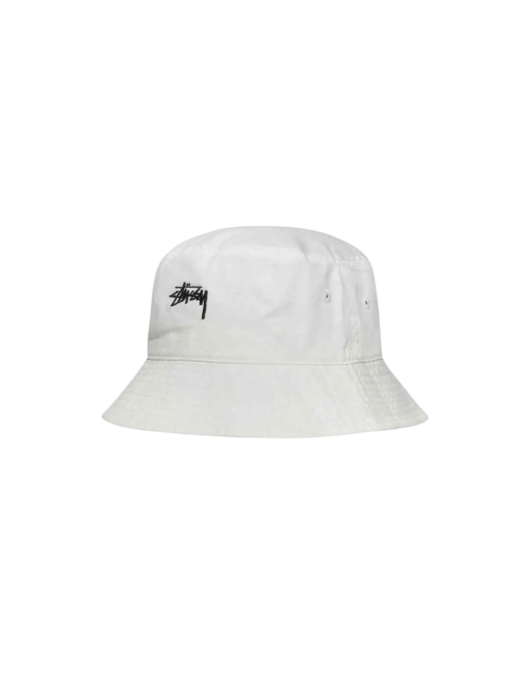 Stussy Stock Bucket Hat White