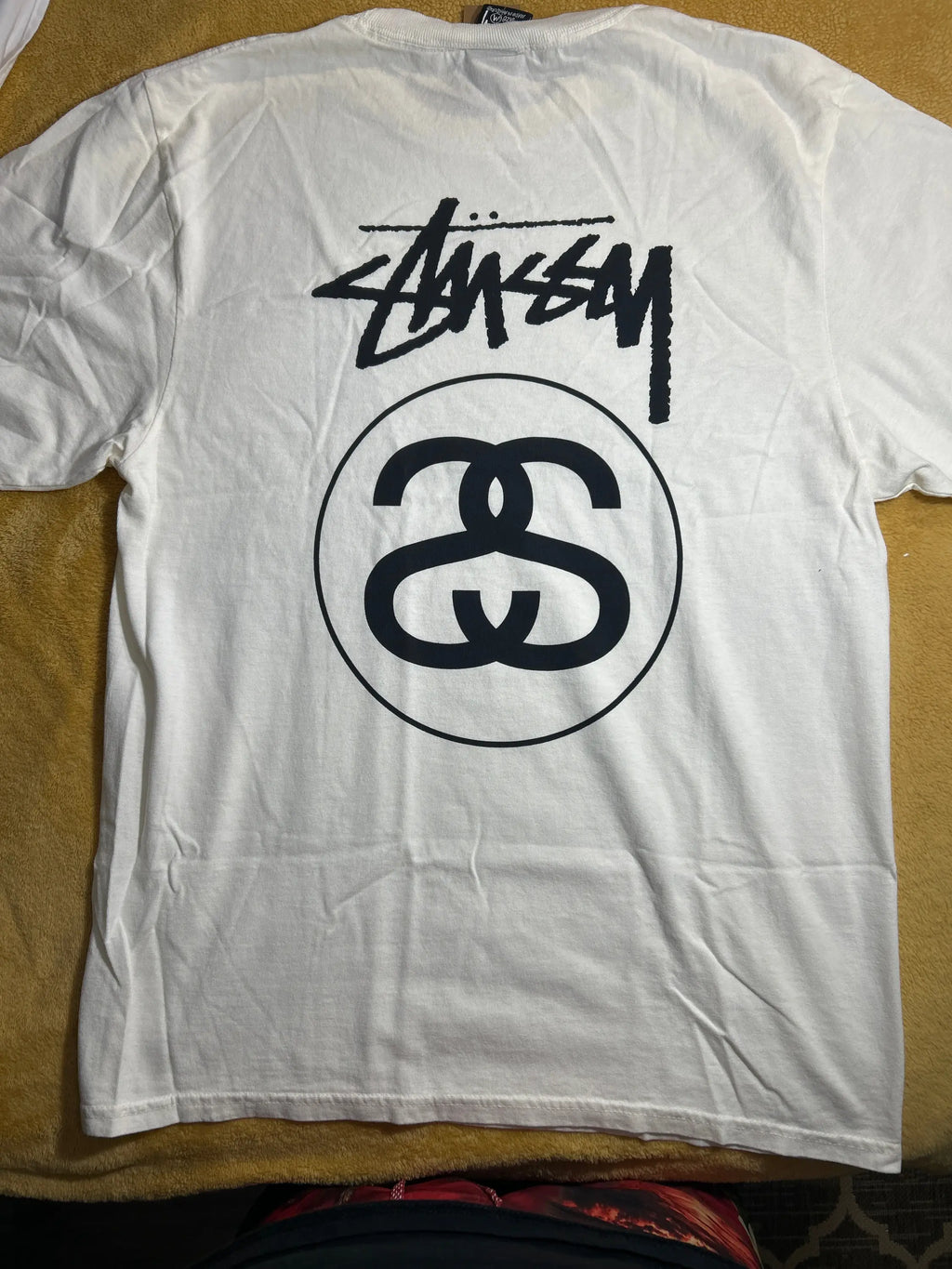 Stussy Stock Link Tee Pigment Dyed Natural Medium