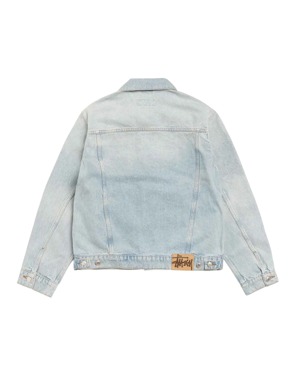 Stussy Trucker Jacket Denim Light Wash - M