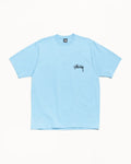 Stussy Victoria Tee Sky Blue - M - T-Shirts