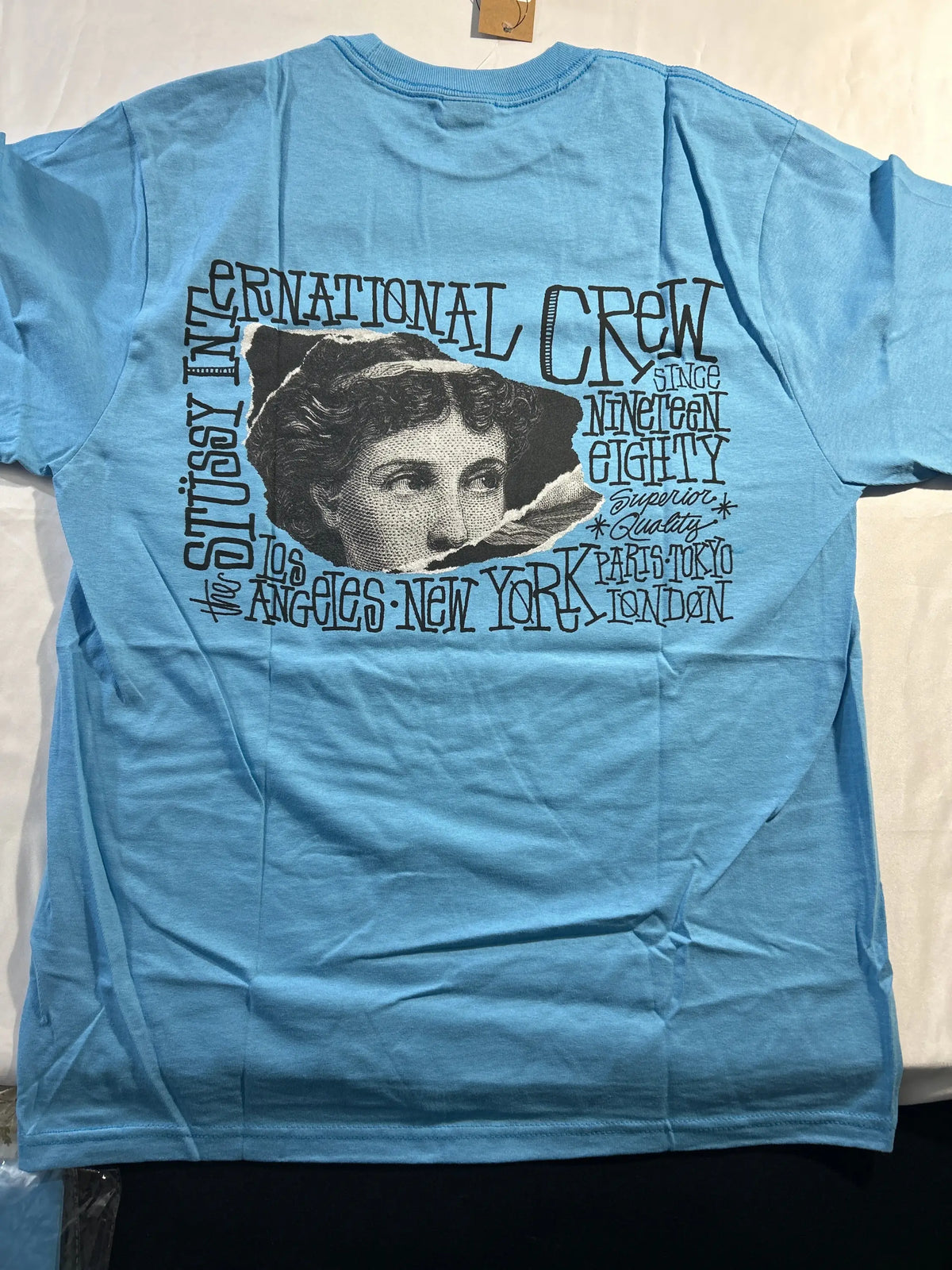 Stussy Victoria Tee Sky Blue Medium