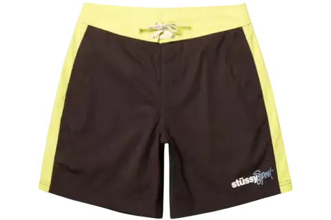 Stussy Wales Bonner Board Shorts Brown - 32