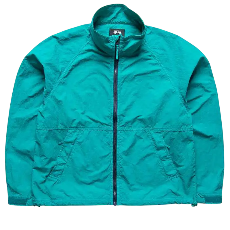 Stussy Warm Up Jacket Teal