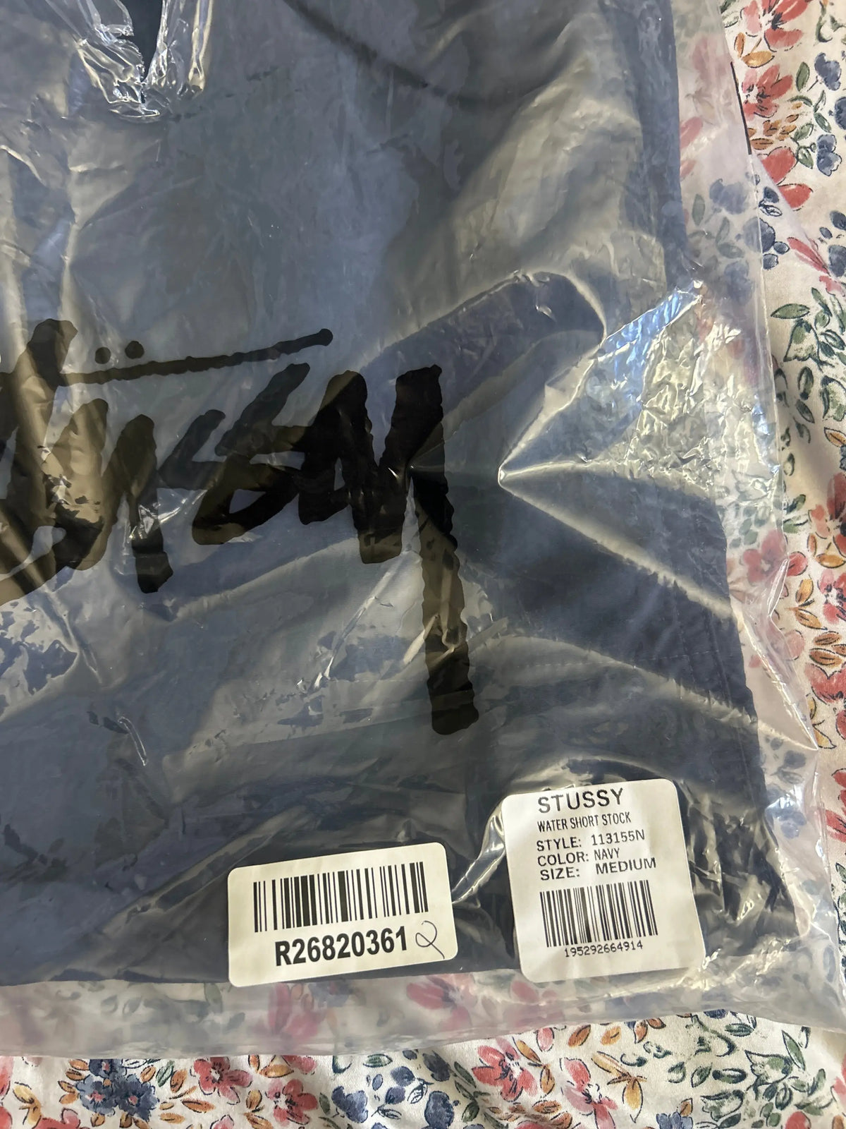 Stussy Water Shorts Navy Medium