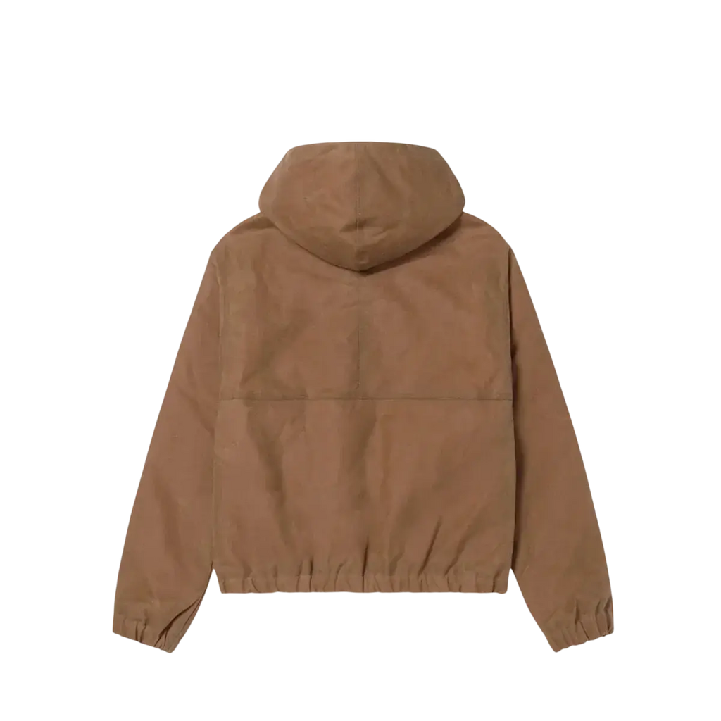 Stussy Waxed Cotton Work Jacket Brown - L