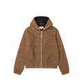 Stussy Waxed Cotton Work Jacket Brown - L
