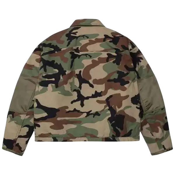 Stussy Workgear Jacket Woodland Camo