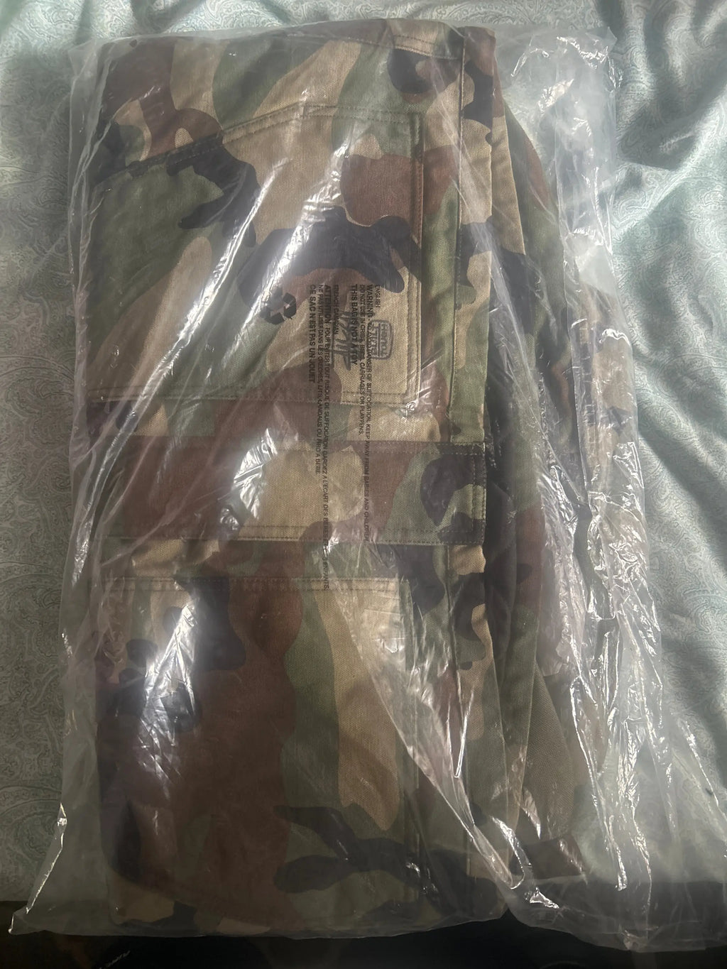 Stussy Workgear Jacket Woodland Camo Medium