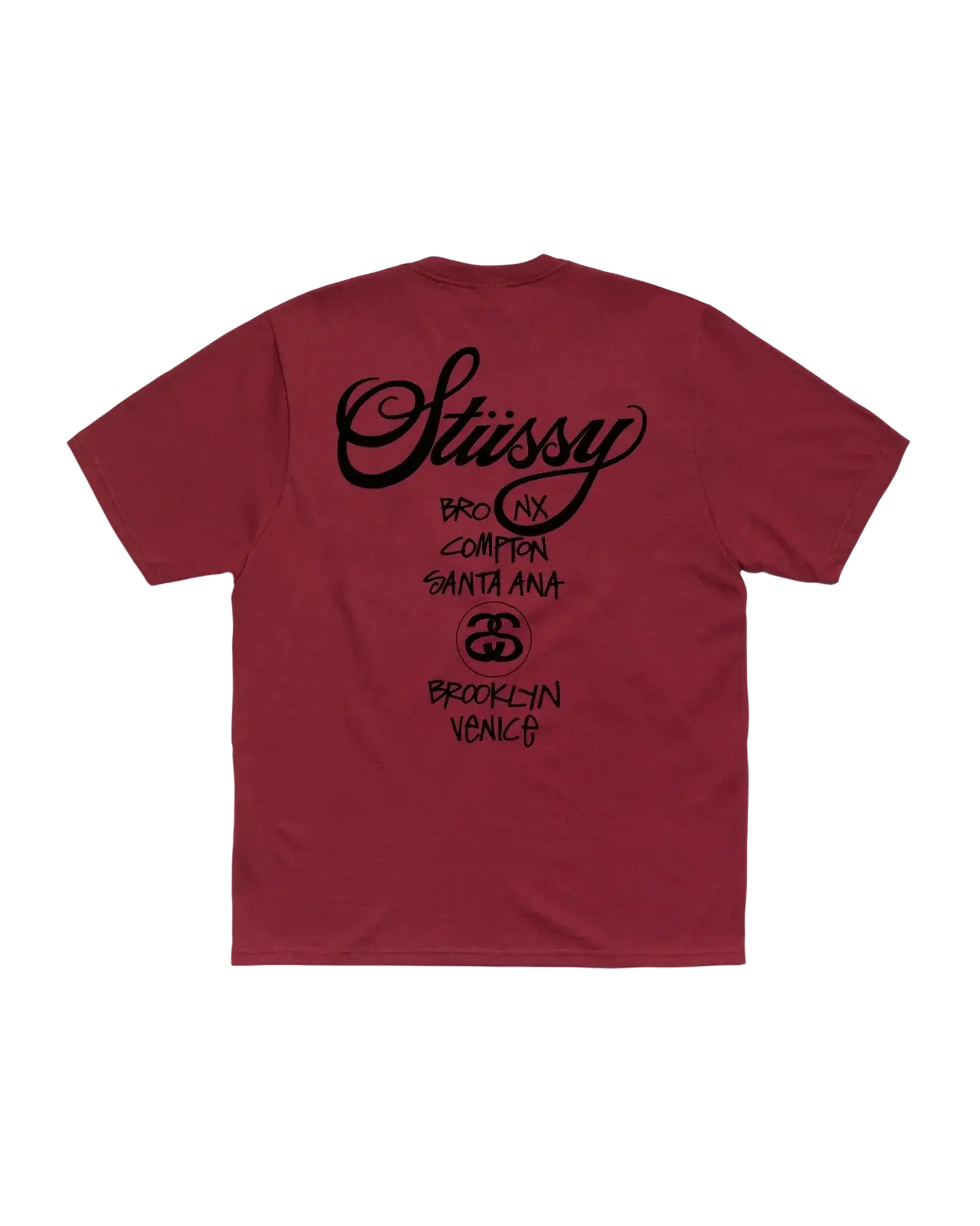 Stussy World Tour Tee Red - L