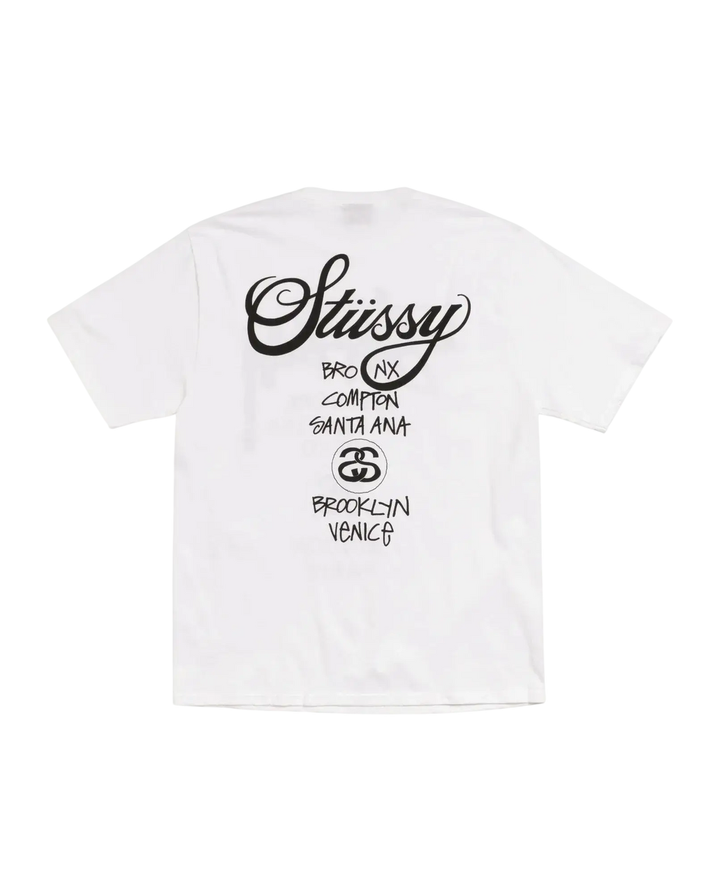 Stussy World Tour Tee White - M