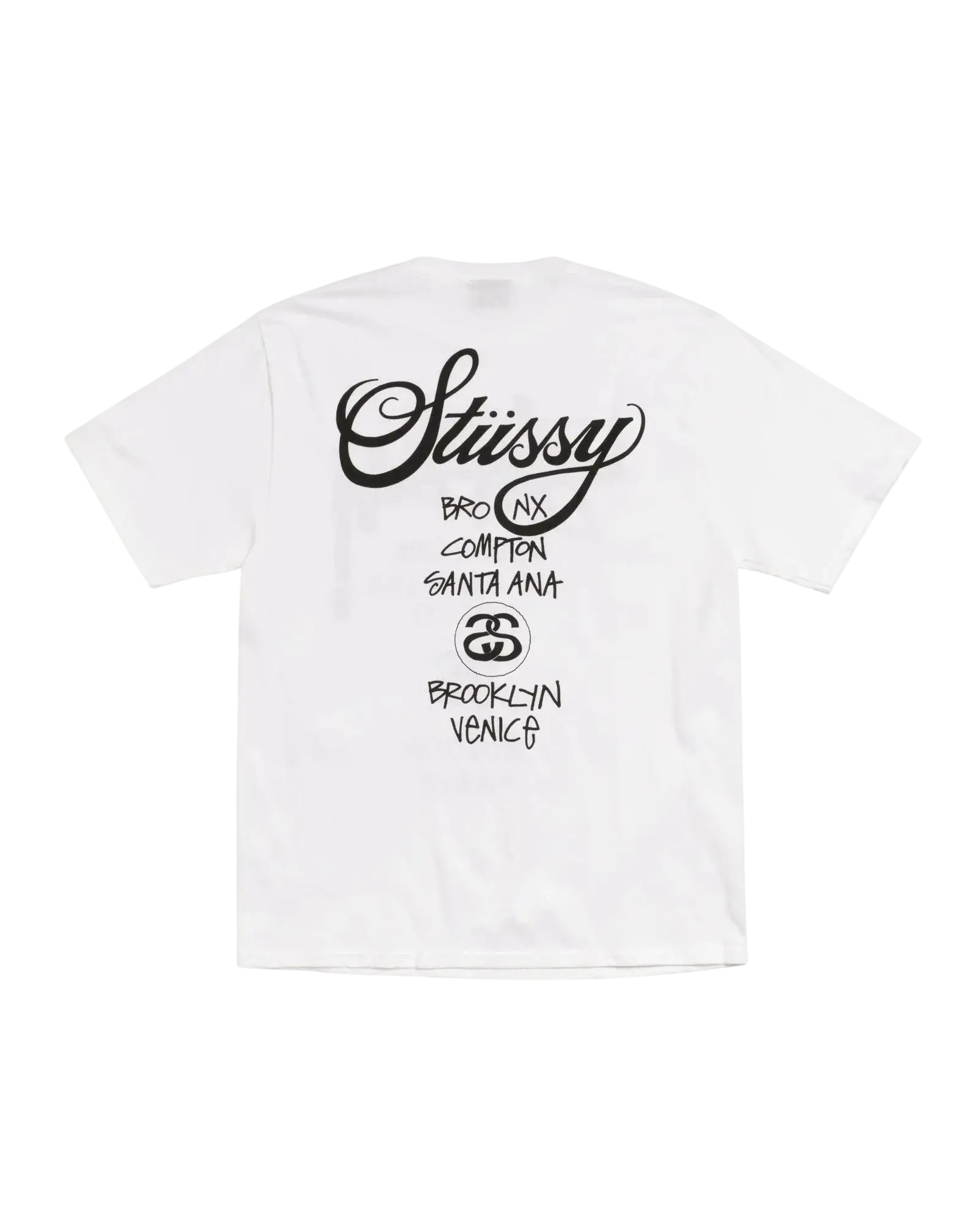 Stussy World Tour Tee White - M