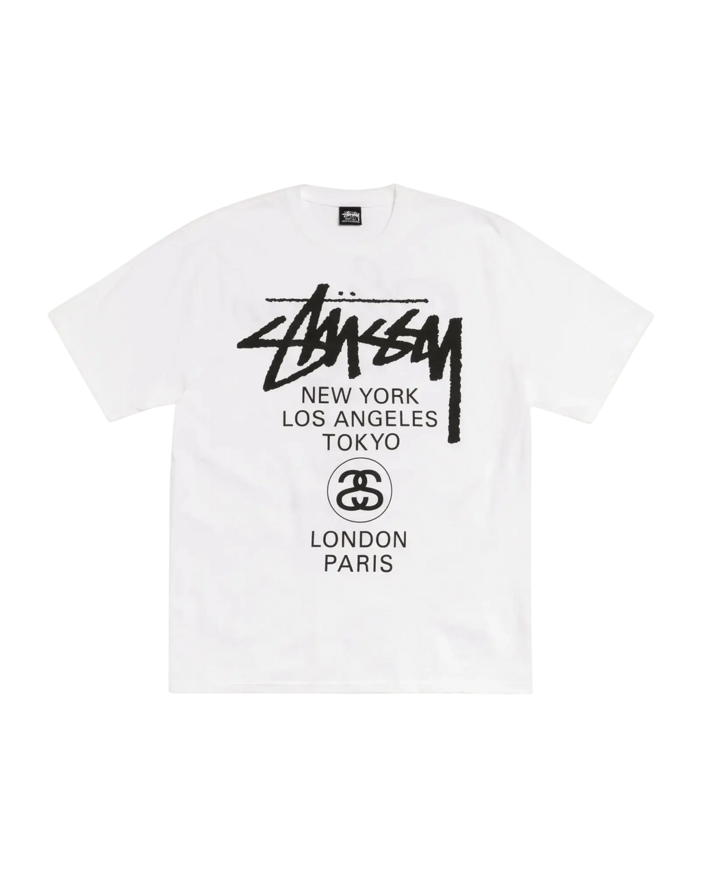 Stussy World Tour Tee White - M