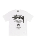 Stussy World Tour Tee White - M