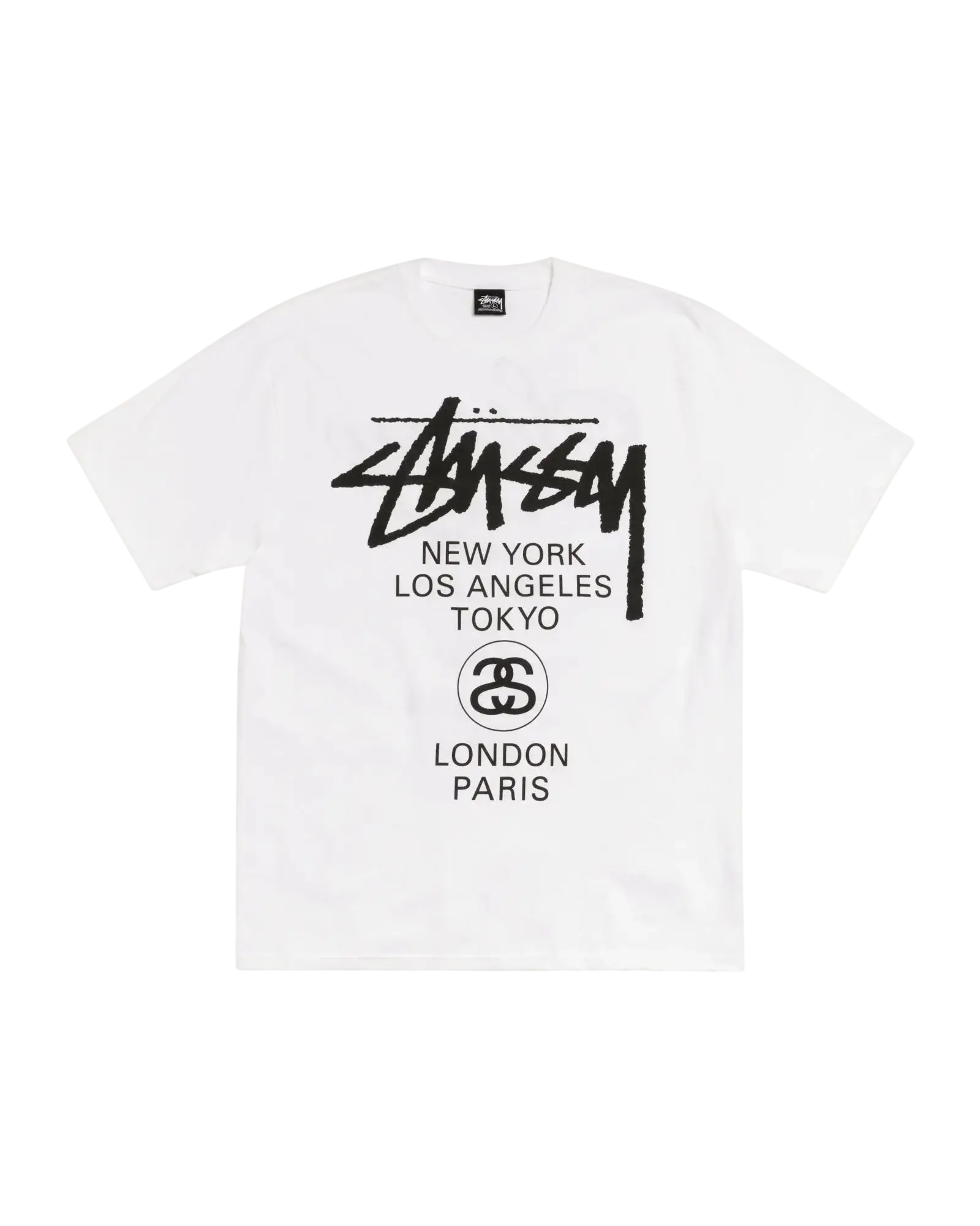 Stussy World Tour Tee White - M