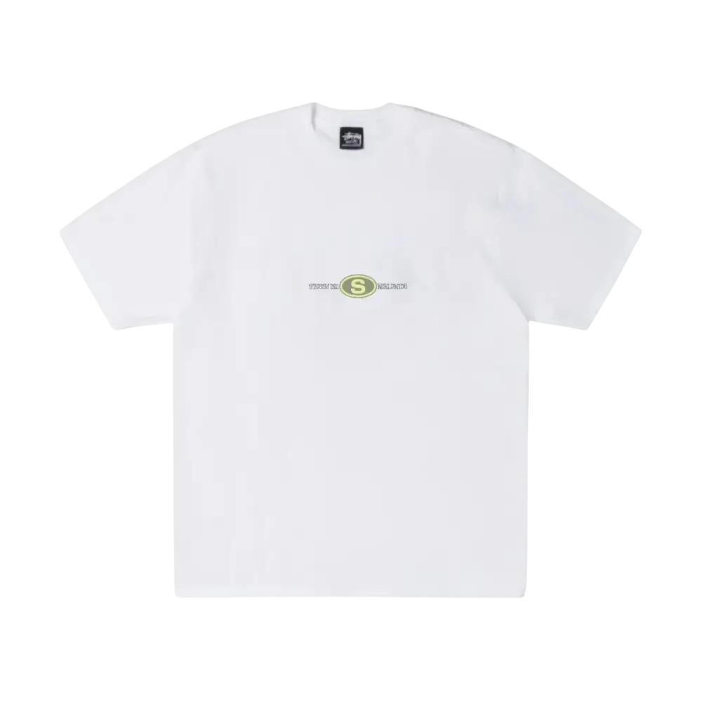 Stussy Worldwide Dot Tee White - L