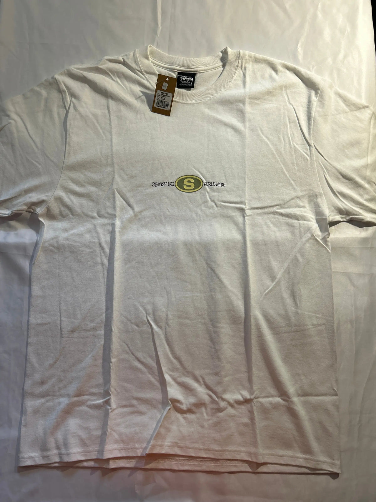Stussy Worldwide Dot Tee White