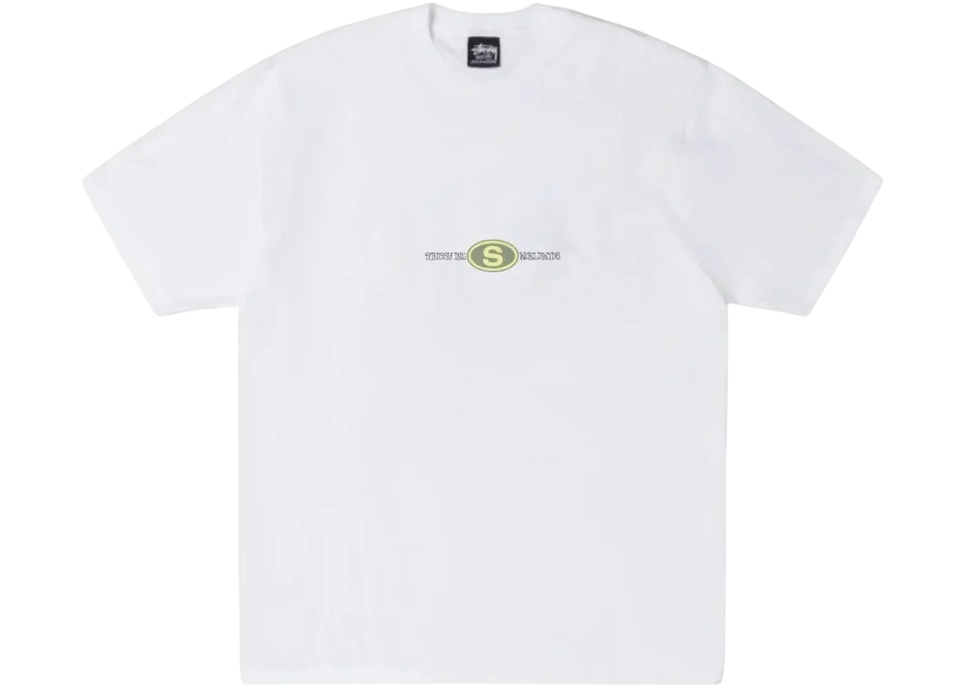 Stussy Worldwide Dot Tee White - L