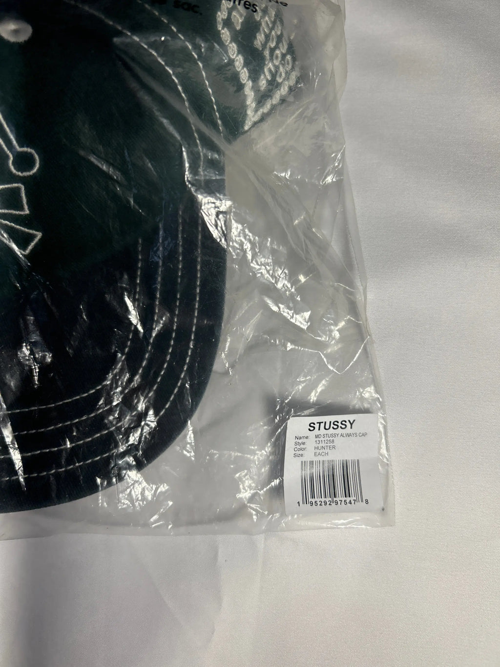 Stussy x ADWYSD Snapback Hat Green