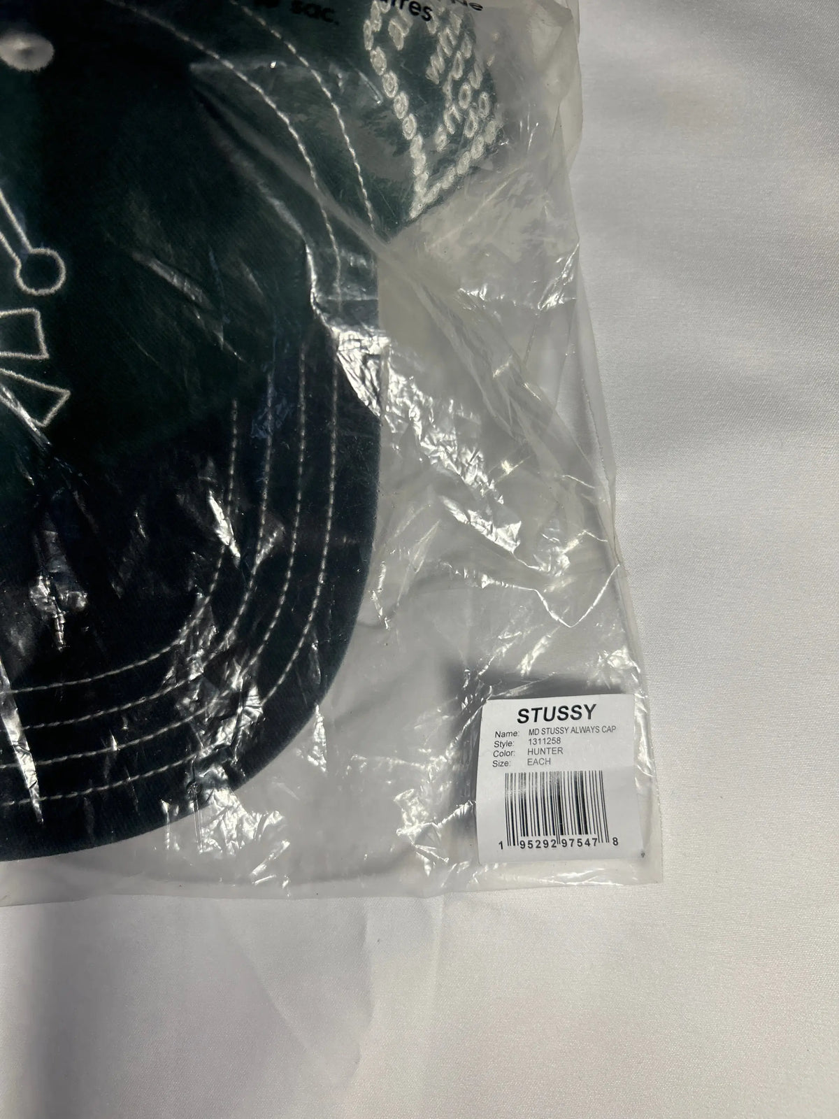 Stussy x ADWYSD Snapback Hat Green