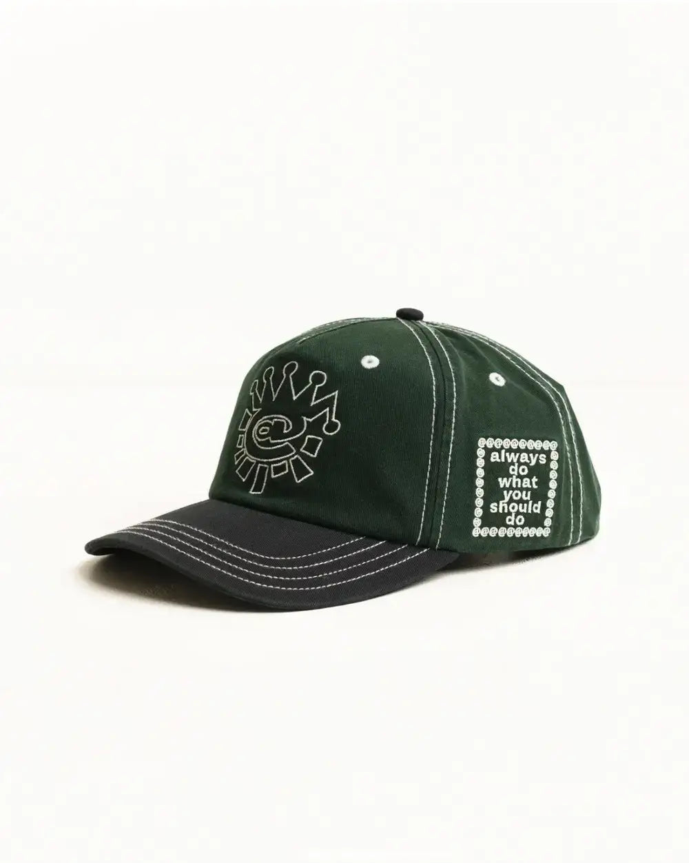 Stussy x ADWYSD Snapback Hat Green