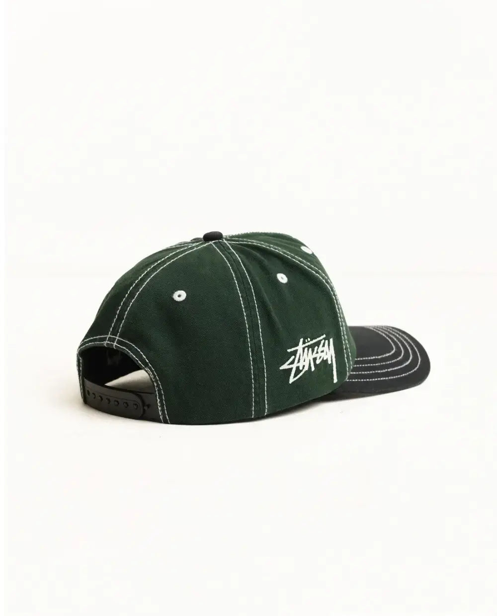 Stussy x ADWYSD Snapback Hat Green