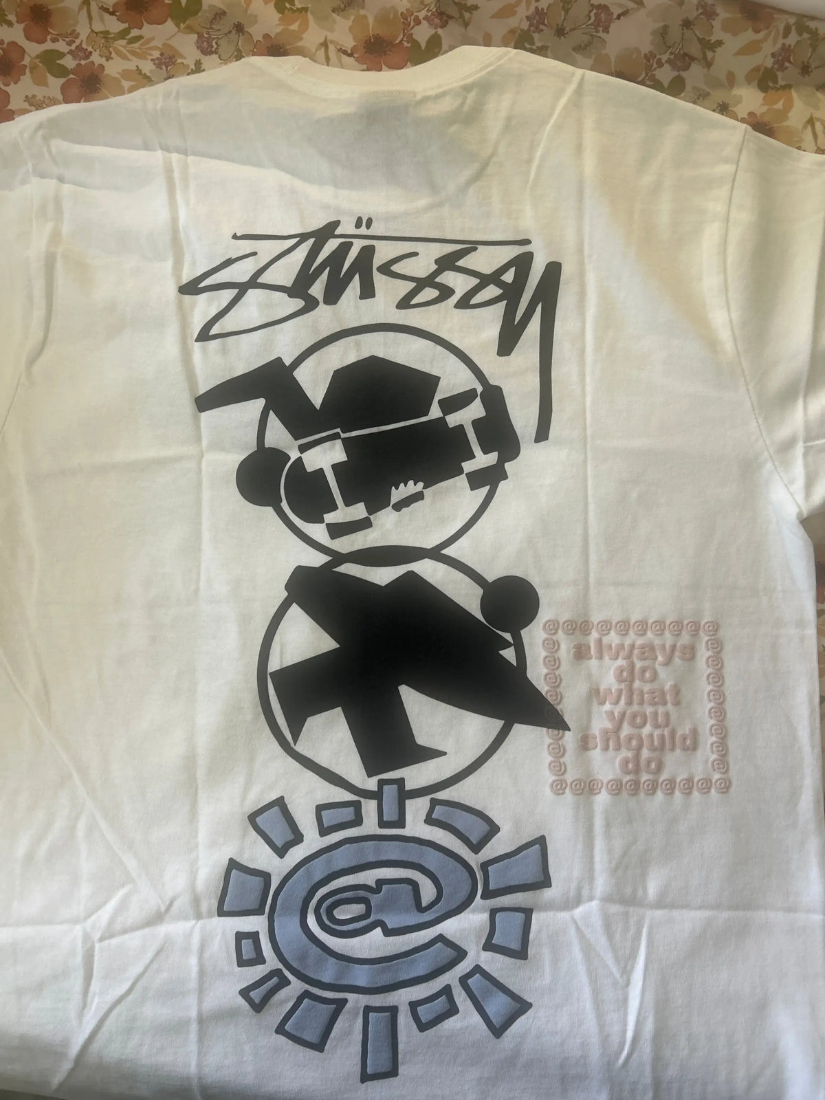 Stussy x ADWYSD Stack Tee White Medium
