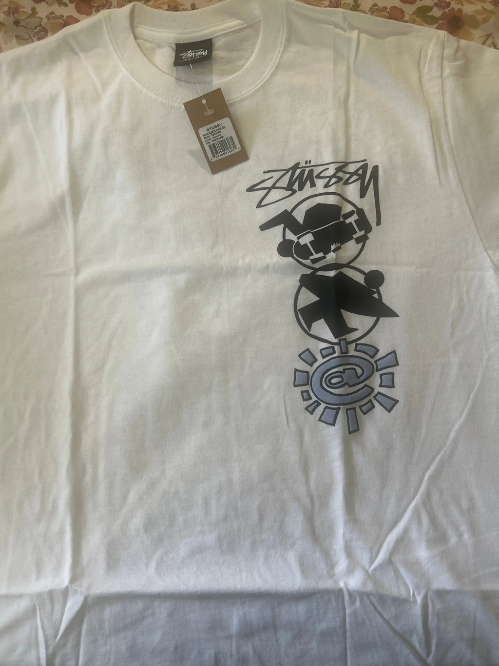 Stussy x ADWYSD Stack Tee White Medium