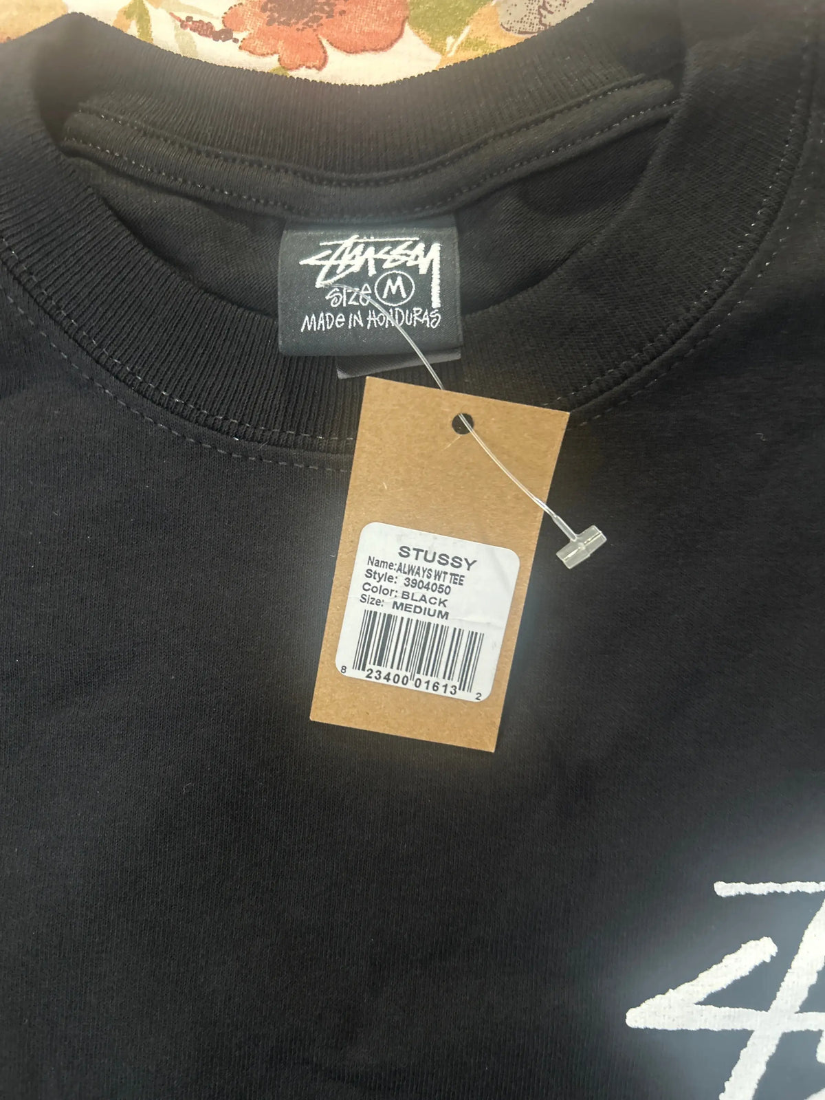 Stussy x ADWYSD World Tour Tee Black Medium