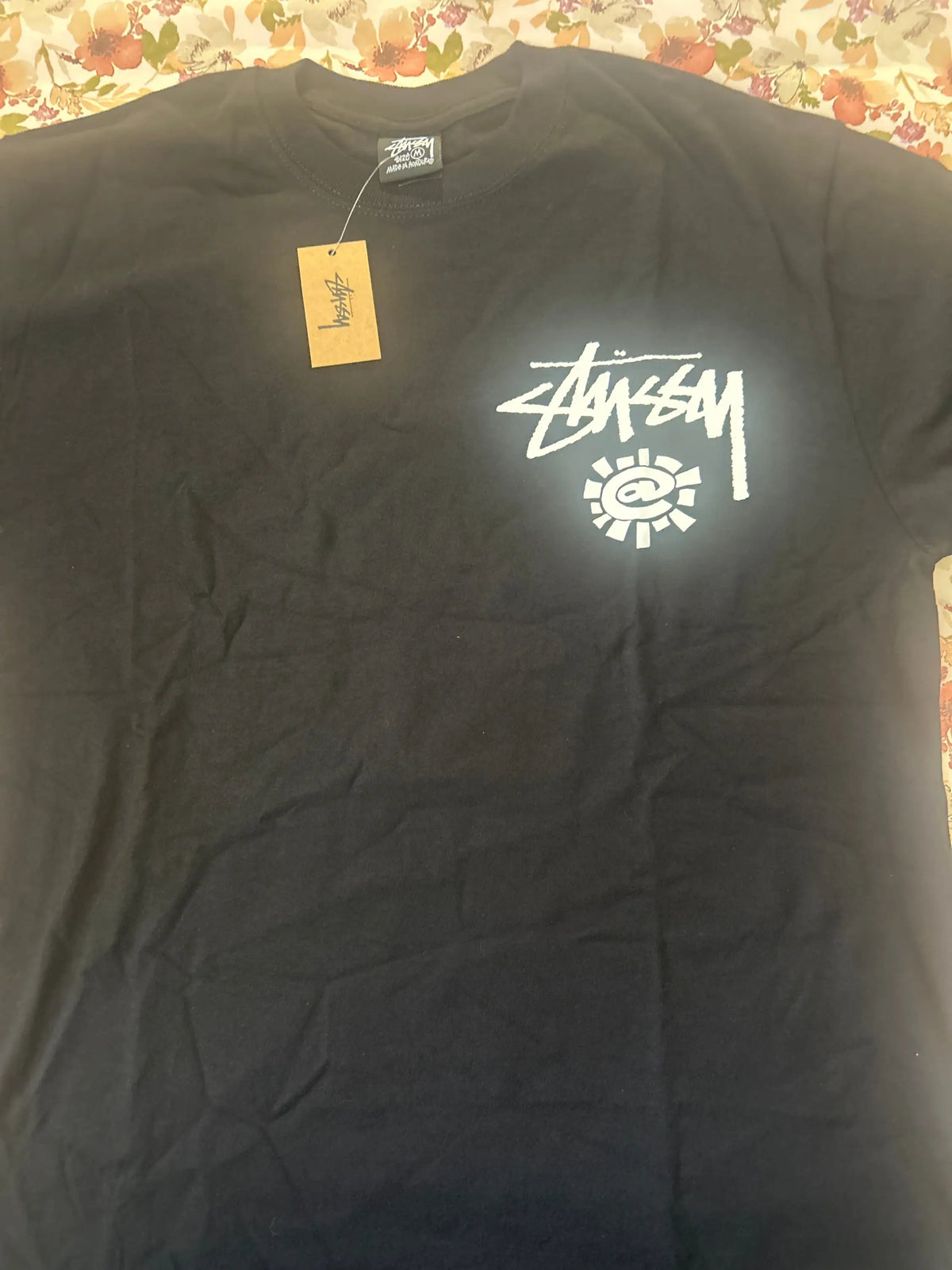 Stussy x ADWYSD World Tour Tee Black Medium