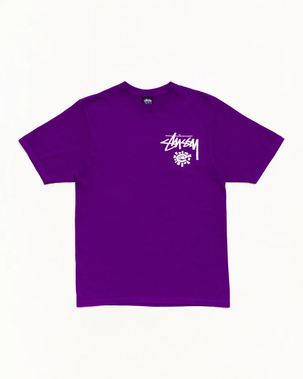 Stussy x ADWYSD World Tour Tee Purple Large