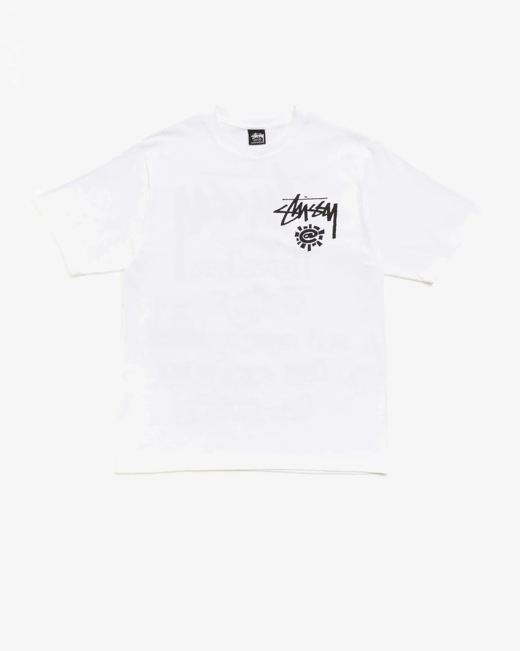 Stussy x ADWYSD World Tour Tee White Large