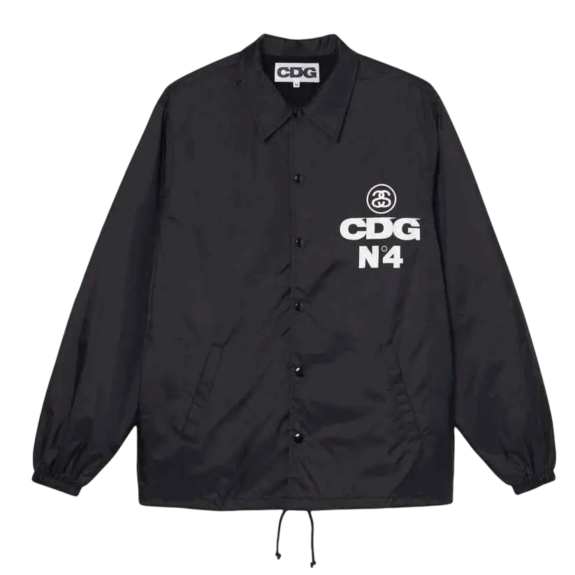 Stussy x Comme des Garcons Coaches Jacket Black - M