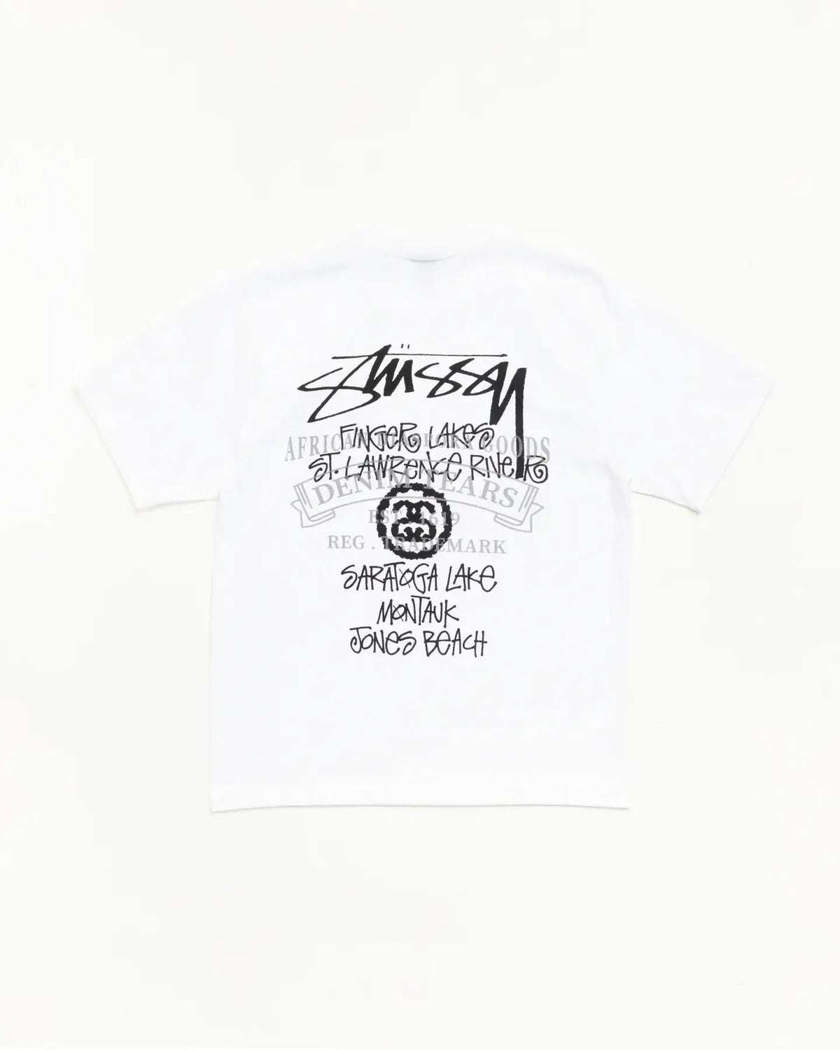 Stussy x Denim Tears Beach Tour Tee Large