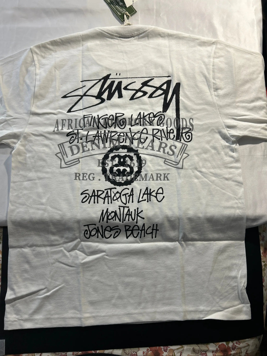 Stussy x Denim Tears Beach Tour Tee Medium