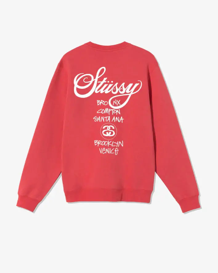 Stussy x Dover Street Market World Tour Crew Pepper - L