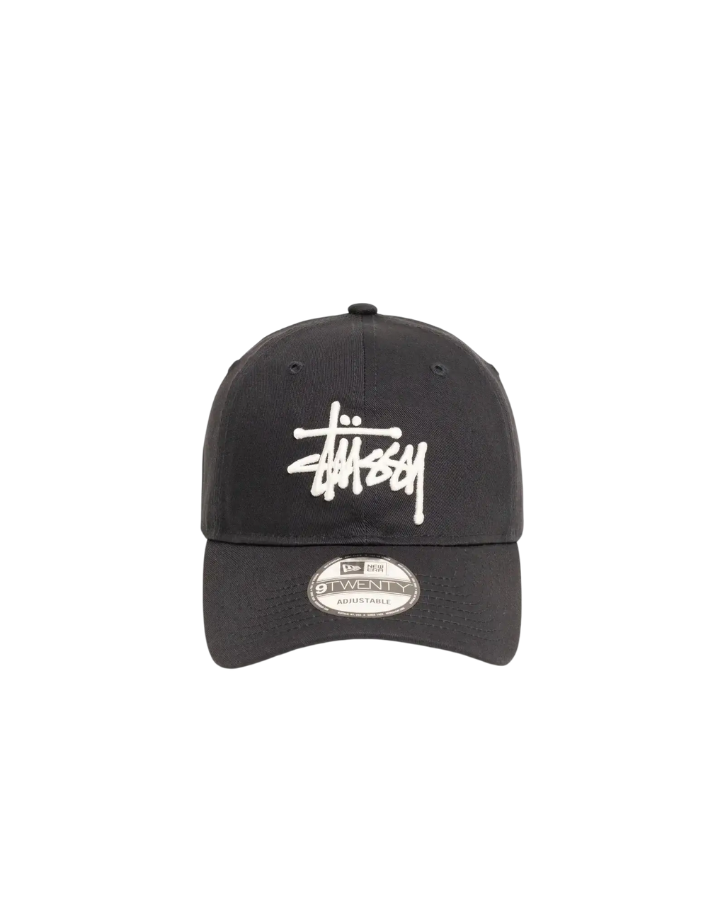 Stussy x New Era 9Twenty Basic Strapback Dark Navy - One size