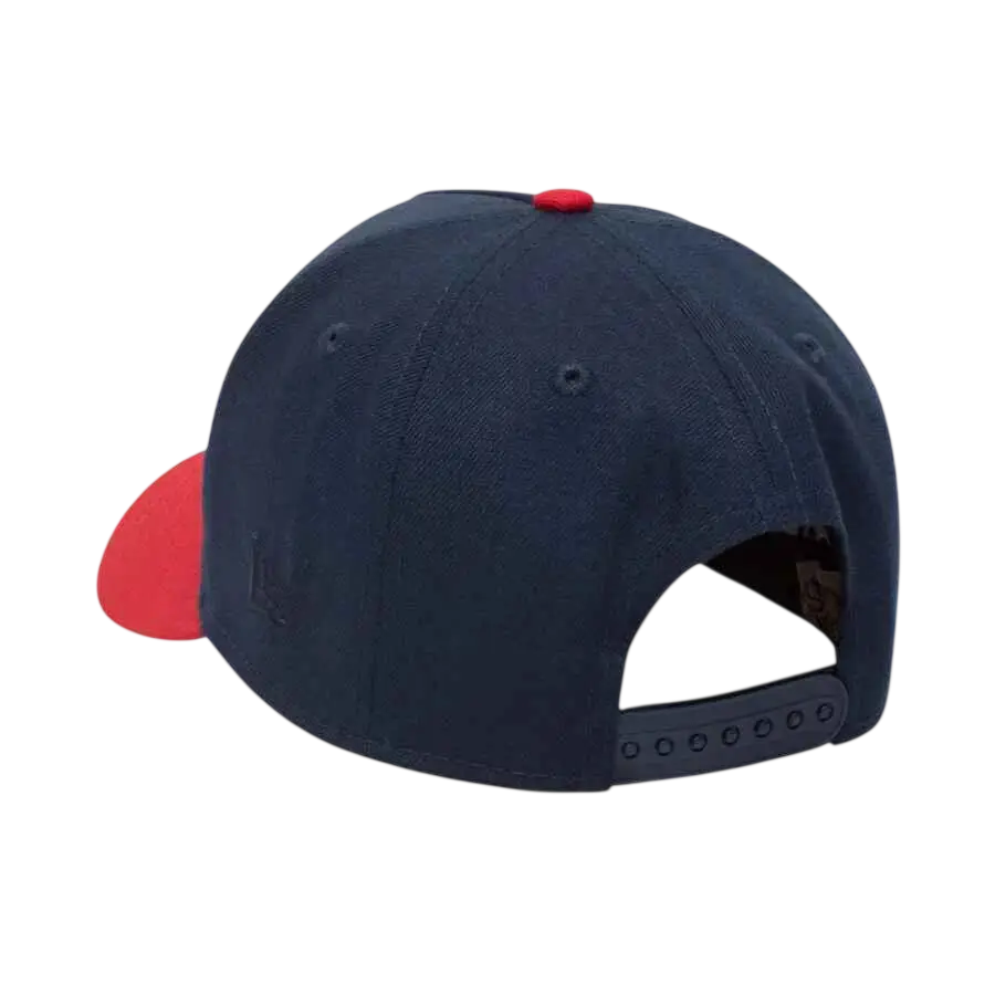 Stussy x New Era 9Twenty Basic Strapback Navy/Red - One size