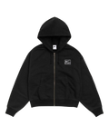 Stussy x Nike Fleece Zip Up Hoodie Black