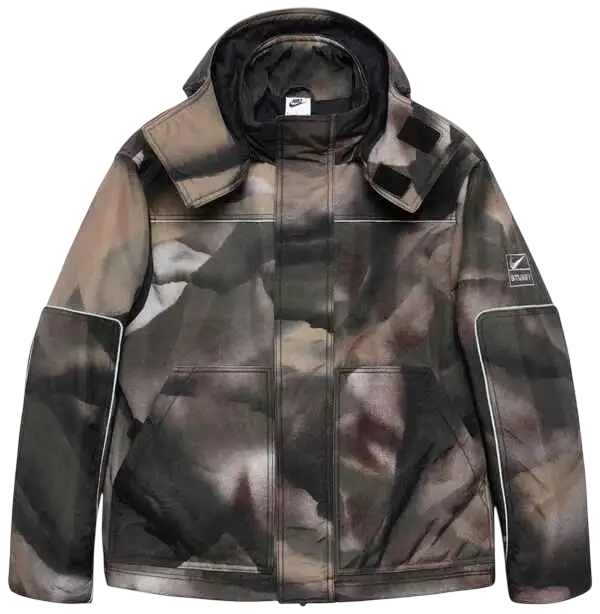 Stussy x Nike Hooded Utility Jacket Multi-Color - M