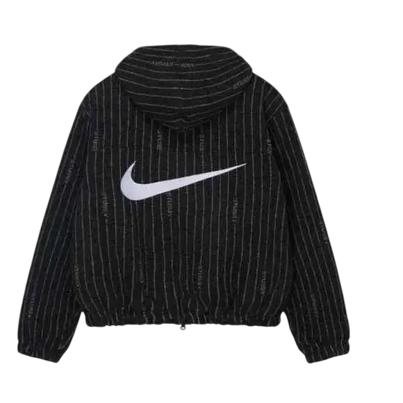 Stussy x Nike NRG Striped Wool Jacket Black - M